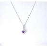 Collana Donna Lotus Silver LP3958-1/1 In Argento Con Zircone Viola