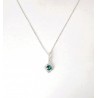Collana Donna Lotus Silver LP3958-1/3 In Argento Con Zircone Verde