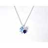 Collana Donna Lotus Silver LP3954-1/1 In Argento Con Quadrifoglio E Zirconi Multicolore