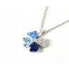 Collana Donna Lotus Silver LP3954-1/1 In Argento Con Quadrifoglio E Zirconi Multicolore