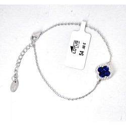 Bracciale Donna Lotus Silver LP3953-2/1 In Argento Con Zirconi Blu