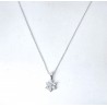 Collana Donna Lotus Silver LP3955-1/1 In Argento Con Fiore E Zirconi