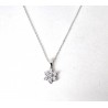 Collana Donna Lotus Silver LP3955-1/1 In Argento Con Fiore E Zirconi