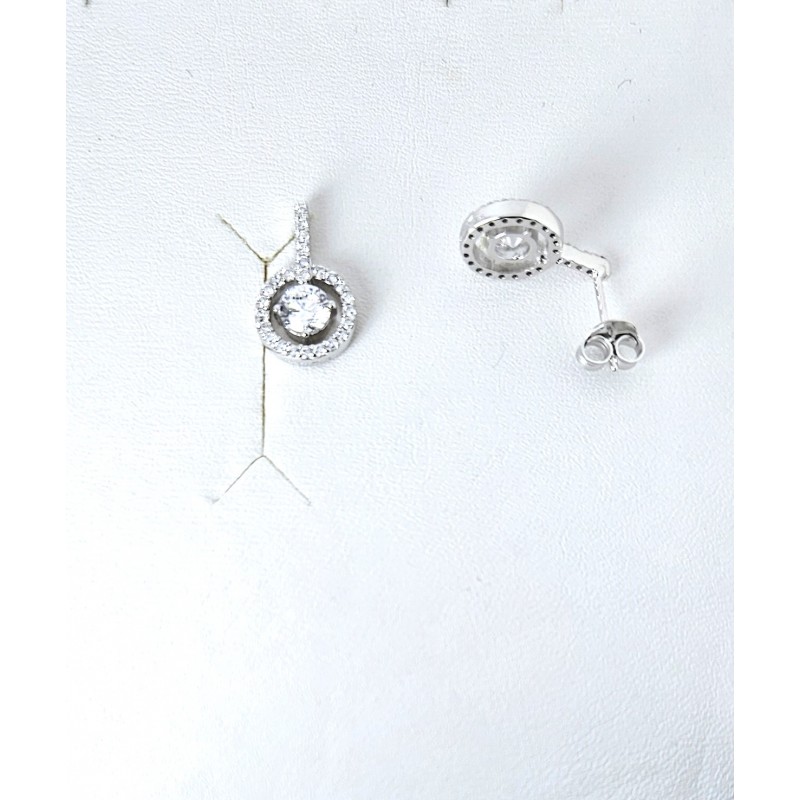 Orecchini Donna Lotus Silver LP3965-4/1 In Argento Con Zirconi
