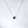 Collana Donna Lotus Silver LP3953-1/1 In Argento Con Zirconi Blu