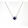 Collana Donna Lotus Silver LP3953-1/1 In Argento Con Zirconi Blu