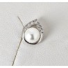 Orecchini Donna Lotus Silver LP3971-4/1 In Argento Con Perla E Zirconi