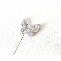 Orecchini Donna Lotus Silver LP3972-4/1 In Argento A Farfalla Con Zirconi
