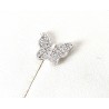 Orecchini Donna Lotus Silver LP3972-4/1 In Argento A Farfalla Con Zirconi