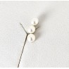 Orecchini Donna Lotus Silver LP3905-4/1 In Argento Con Perle Bianche