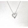 Collana Donna Lotus Silver LP3963-1/1 In Argento Con Cuore E Zirconi