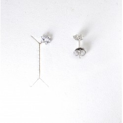 Orecchini Donna Lotus Silver LP3950-4/1 In Argento A Fiore Con Zirconi
