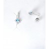 Orecchini Donna Lotus Silver LP3958-4/2 In Argento Con Zircone Celeste