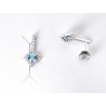 Orecchini Donna Lotus Silver LP3958-4/2 In Argento Con Zircone Celeste
