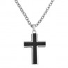 Collana Uomo Lotus Style LS2644/1/1 In Acciaio Con Croce