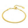 Bracciale Donna Lotus Style LS2648/2/2 Snake In Acciaio Dorato