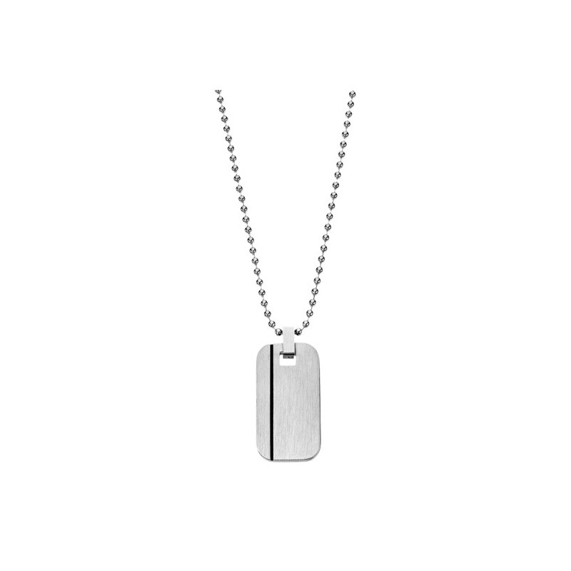 Collana Uomo Lotus Style LS2642/1/1 In Acciaio Con Piastra