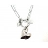 Collana Donna Lotus Style LS2764/1/1 In Acciaio A Catena Con Cuore