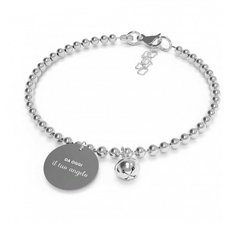 Bracciale donna I 10 Buoni Propositi B-5193 (da oggi il tuo angelo)