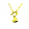Collana Donna Lotus Style LS2764/1/2 In Acciaio Dorato A Catena Con Cuore