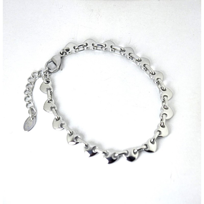 Bracciale Donna Lotus Style LS2775/2/1 Cuori In Acciaio