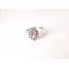 Anello Donna Gioja Argento CCD04 A In Argento Con Zircone Rosa