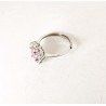 Anello Donna Gioja Argento CCD04 A In Argento Con Zircone Rosa