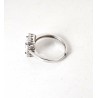 Anello Donna Gioja Argento CBR12 A In Argento Con Zircone Rettangolare