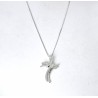Collana Donna Gioja Argento CCD32 In Argento Con Croce Stilizzata E Zirconi