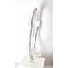 Bracciale Tennis Uomo Gioja Argento CBR54 In Argento Con Zirconi 2 mm