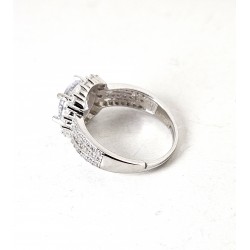 Anello Donna Trova Gioielli 7928-W In Argento Con Zircone 8 mm
