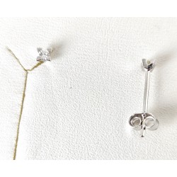 Orecchini Donna Punto Luce Elli's Nardelli EL103306L In Oro Bianco 18 Carati Con Diamanti