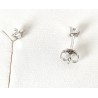 Orecchini Donna Punto Luce Elli's Nardelli EL026412 In Oro Bianco Con Diamanti