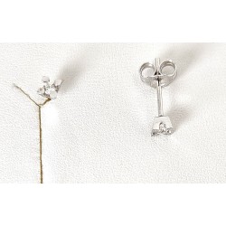 Orecchini Donna Punto Luce Elli's Nardelli EL026412 In Oro Bianco Con Diamanti