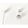 Orecchini Punto Luce Donna Elli's Nardelli EL026428 In Oro Bianco Con Diamanti
