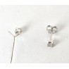 Orecchini Punto Luce Donna Elli's Nardelli EL026428 In Oro Bianco Con Diamanti