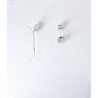 Orecchini Punto Luce Donna Elli's Nardelli EL0902 In Oro Bianco Con Diamanti