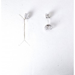 Orecchini Punto Luce Donna Elli's Nardelli EL0902 In Oro Bianco Con Diamanti