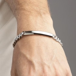 Bracciale Uomo Lotus Style LS1936/2/1 In Acciaio Con Piastra