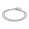 Bracciale Donna Lotus Style LS2574/2/1 Tennis In Acciaio A Doppio Filo