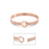 Bracciale Donna Lotus Style LS2080/2/3 Rigido In Acciaio Rosé Lavorazione Diamantata