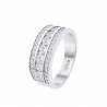 Anello Donna Lotus Silver LP3906-3/112 In Argento A Fascia Con Zirconi