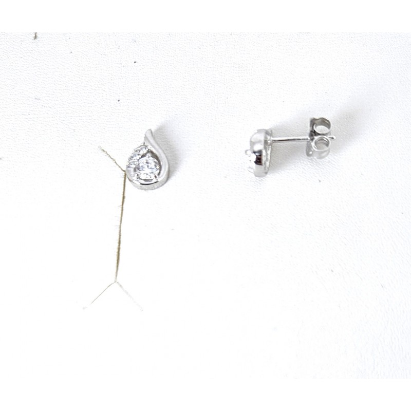 Orecchini Donna Lotus Silver LP3970-4/1 In Argento A Goccia Con Zirconi