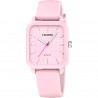 Orologio Donna Calypso K6086/2 Con Quadrante Rettangolare E Cinturino Rosa
