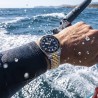 Orologio Uomo Jaguar J1055/1 Professional Diver Con Cinturino Bicolore