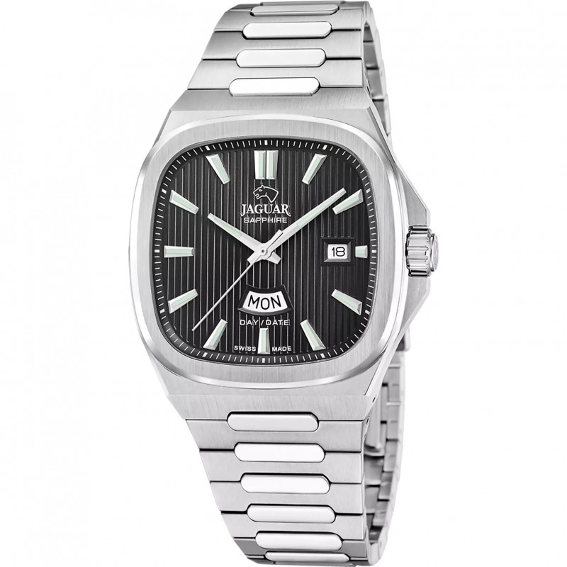 Orologio Uomo Jaguar J1049/4 In Acciaio Con Quadrante Nero