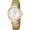 Orologio Donna Festina Mademoiselle F16938/2 Solo Tempo In Acciaio Dorato