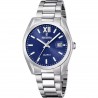 Orologio Uomo Festina F20707/7 Solo Tempo Con Quadrante Blu E Cinturino Acciaio