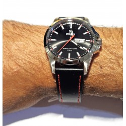 Orologio Uomo Festina F20358/4 Solo Tempo Con Cinturino Pelle Nera