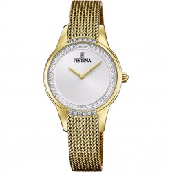 Orologio Donna Festina Mademoiselle F20495/1 Con Cassa E Cinturino Acciaio Dorato